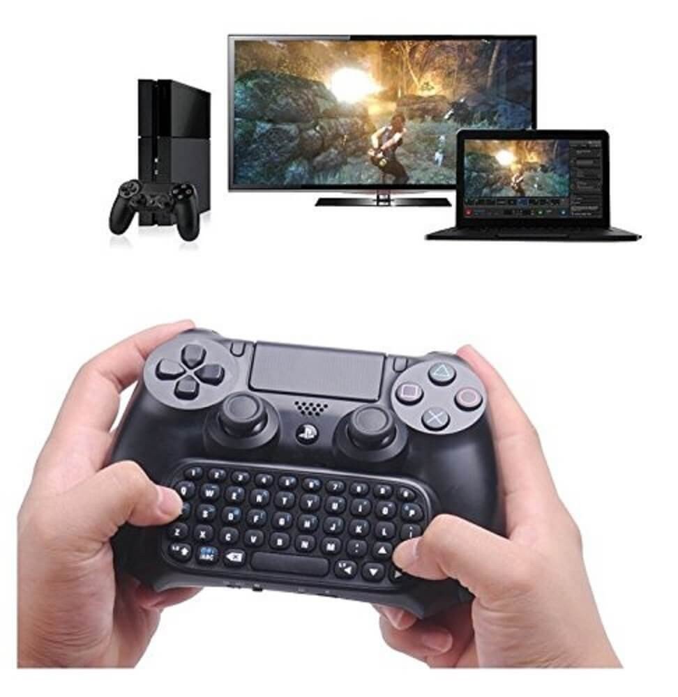 marketing haar Ik heb het erkend Draadloos chat toetsenbord voor Playstation 4 controller | MobileSupplies.nl