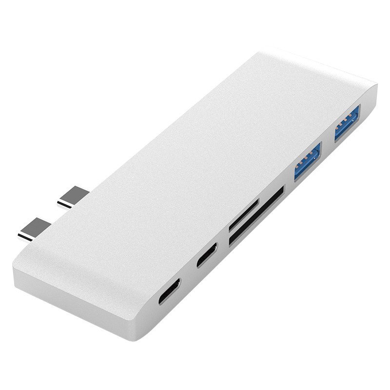 6 in 1 MacBook Pro USB-C dockingstation (USB 3.0 - Micro SD)