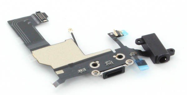 Dock connector flex kabel zwart voor Apple iPhone 5