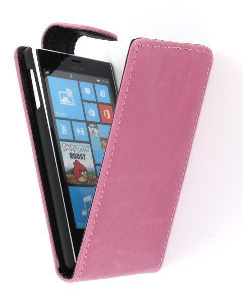 Flip case Nokia Lumia 720 roze