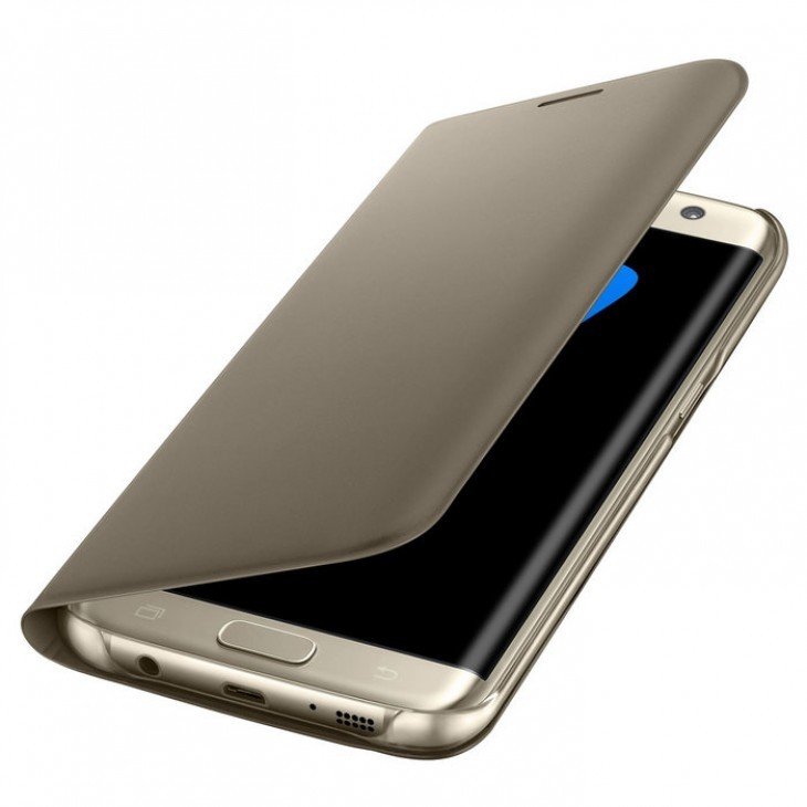 filter Leugen Terzijde Flip Wallet Samsung Galaxy S7 Edge goud online kopen? | MobileSupplies.nl