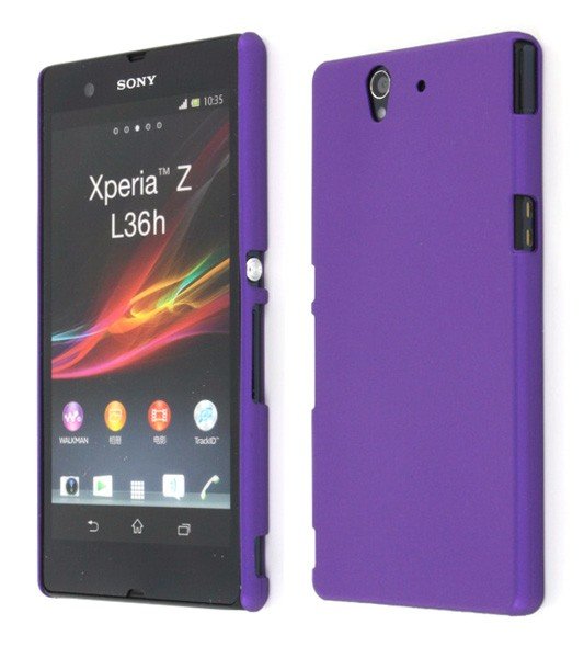 Hard case Sony Xperia Z paars