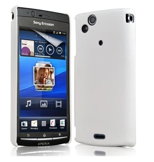Waar Flash storting Hard case Sony Ericsson Xperia Arc / Arc S wit | MobileSupplies.nl
