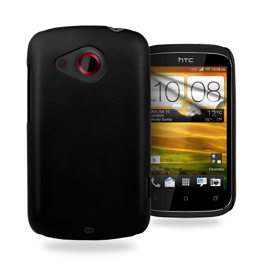 Hard case HTC Desire C zwart