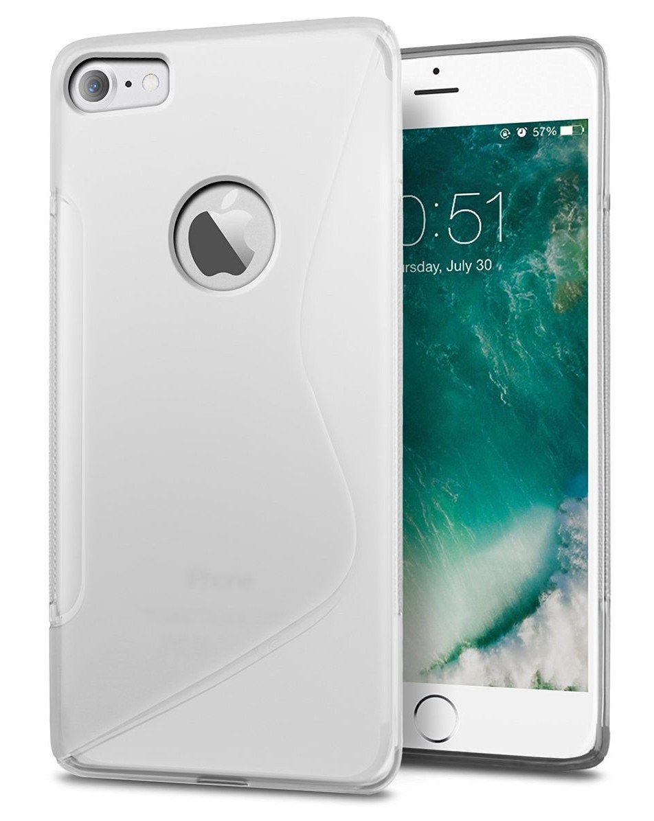 Hoesje Apple iPhone 7 TPU case transparant