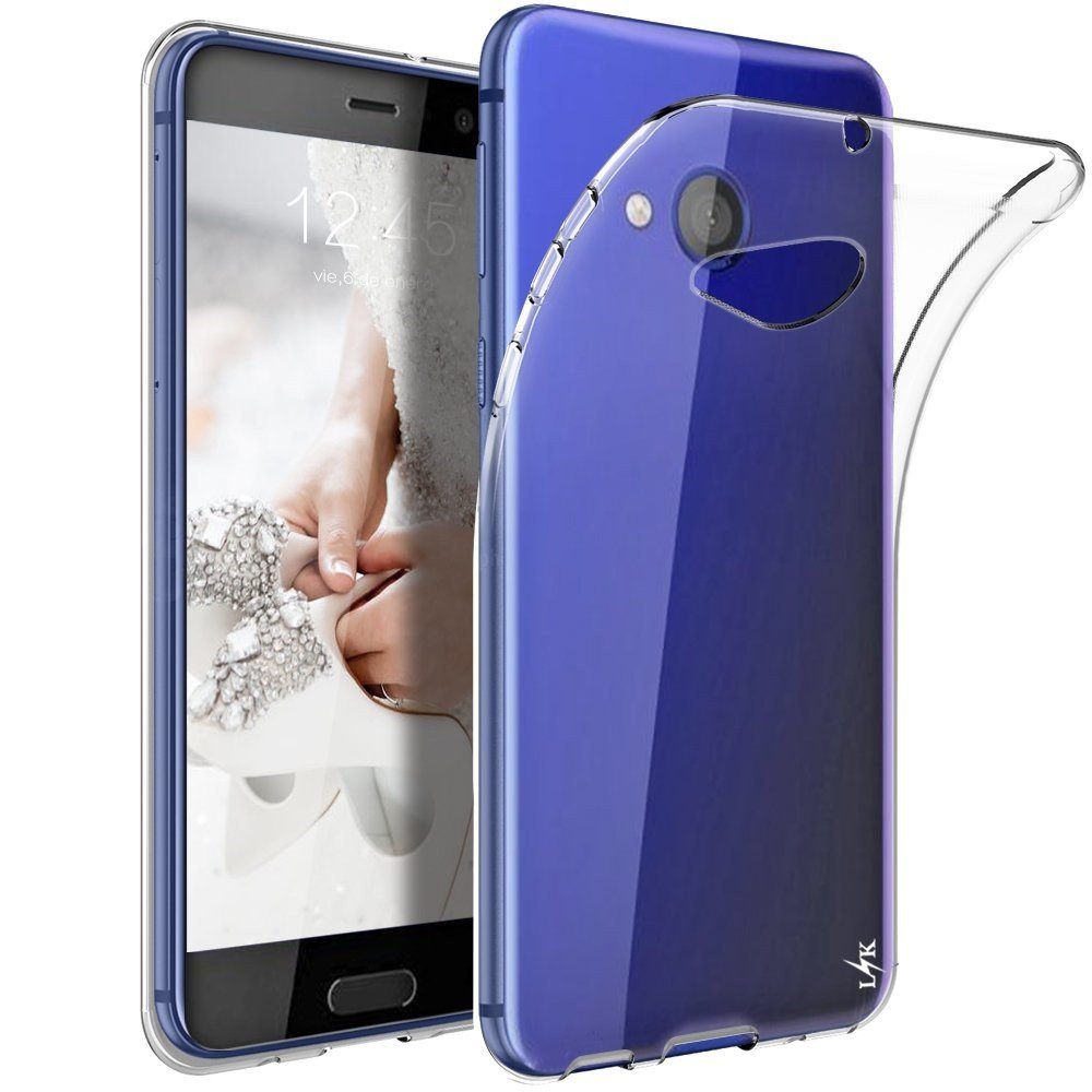 Hoesje HTC U Play Flexi bumper - 0,3mm - doorzichtig
