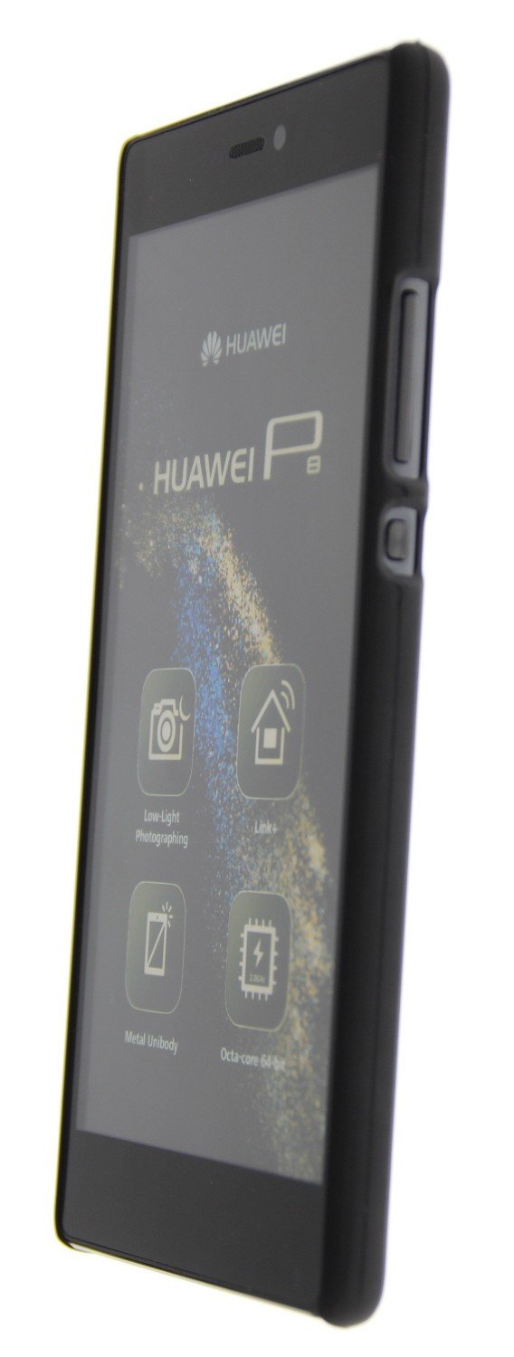 Hoesje Huawei P8 hard case zwart
