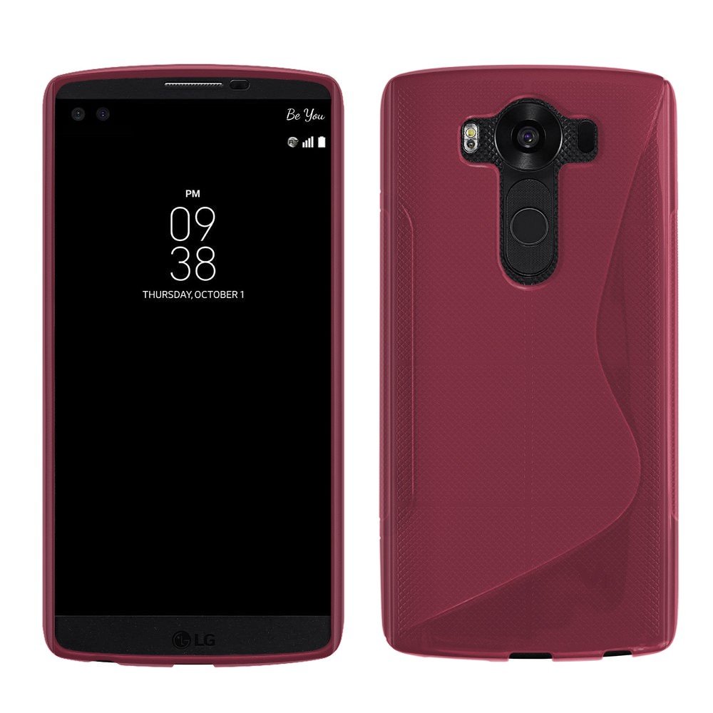 Hoesje LG V10 TPU case roze