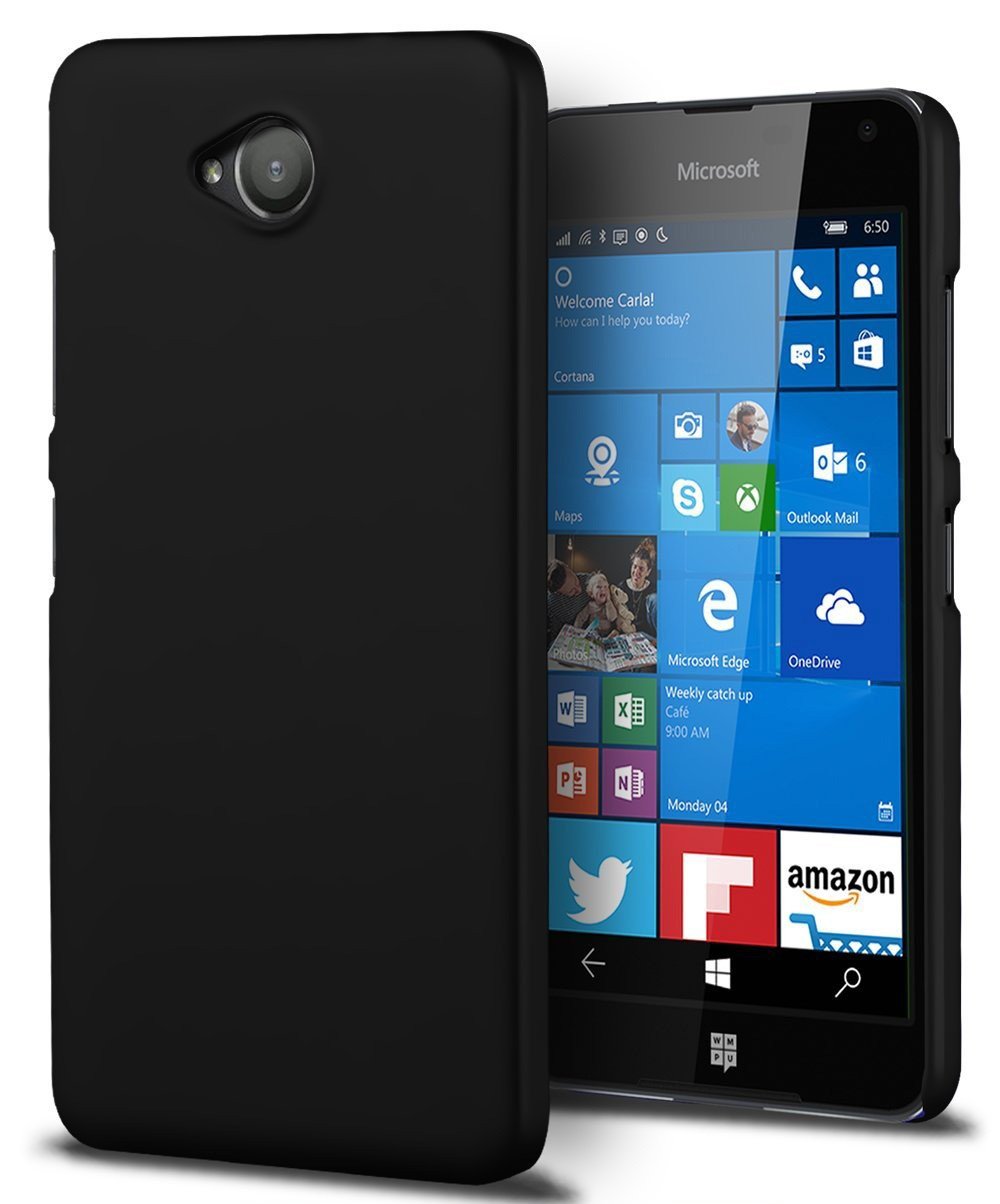 Hoesje Microsoft Lumia 650 hard case zwart
