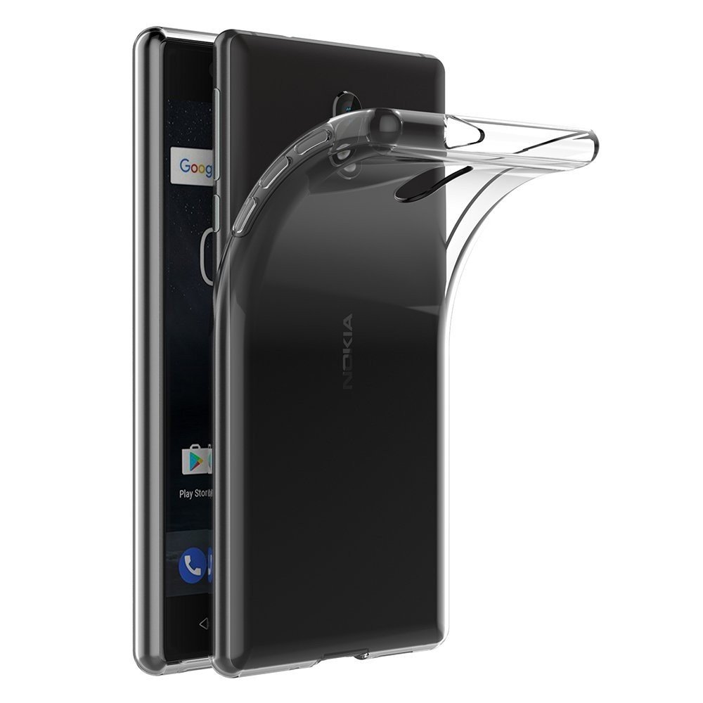 Touhou wang Tips Hoesje Nokia 3 Flexi bumper - 0,3mm - doorzichtig | MobileSupplies.nl