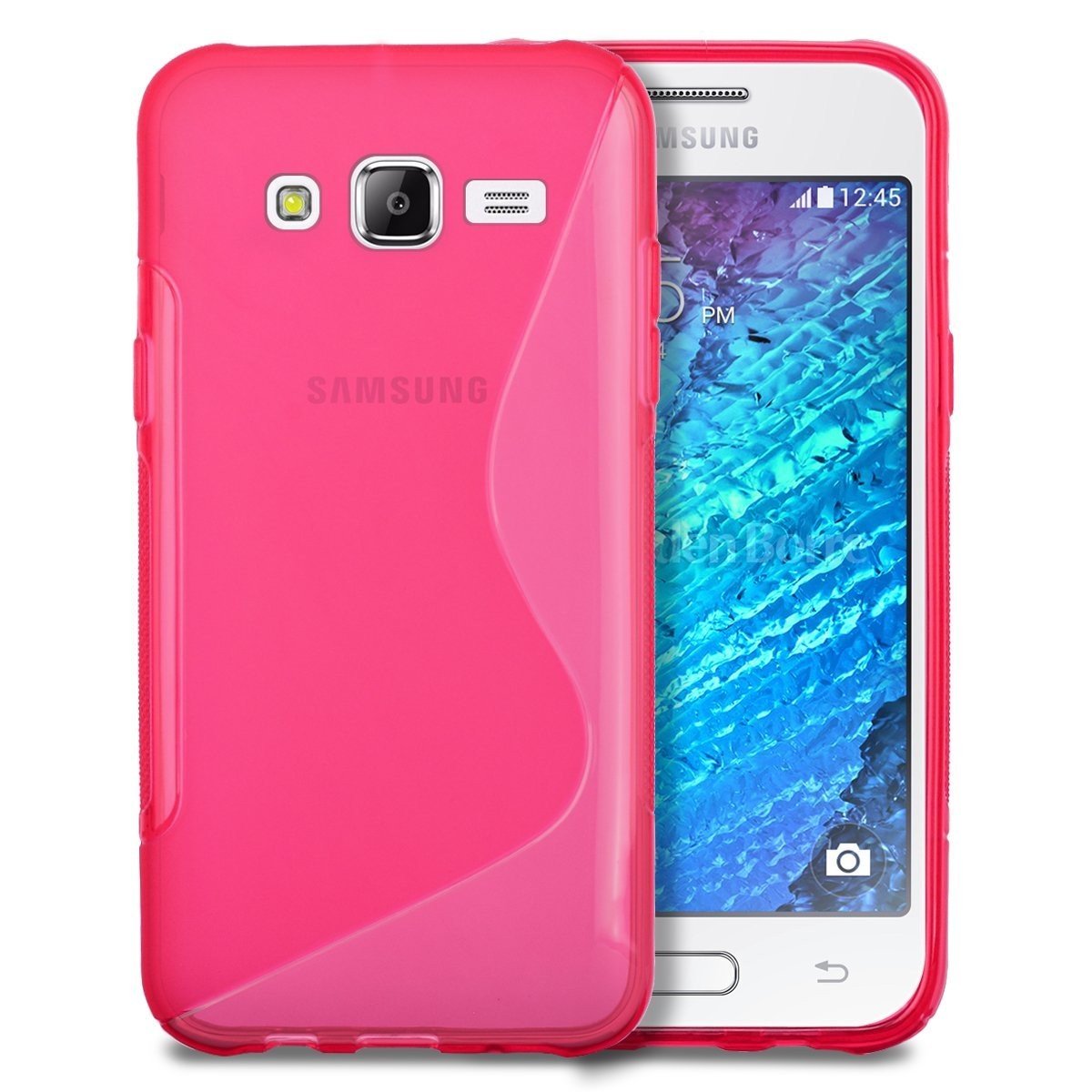 Hoesje Samsung Galaxy J5 TPU case roze