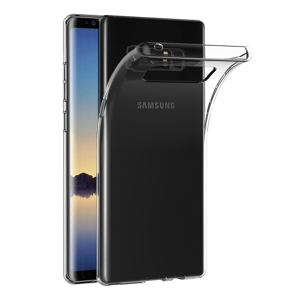 Hoesje Samsung Galaxy Note 8 Flexi bumper - 0,3mm - doorzichtig