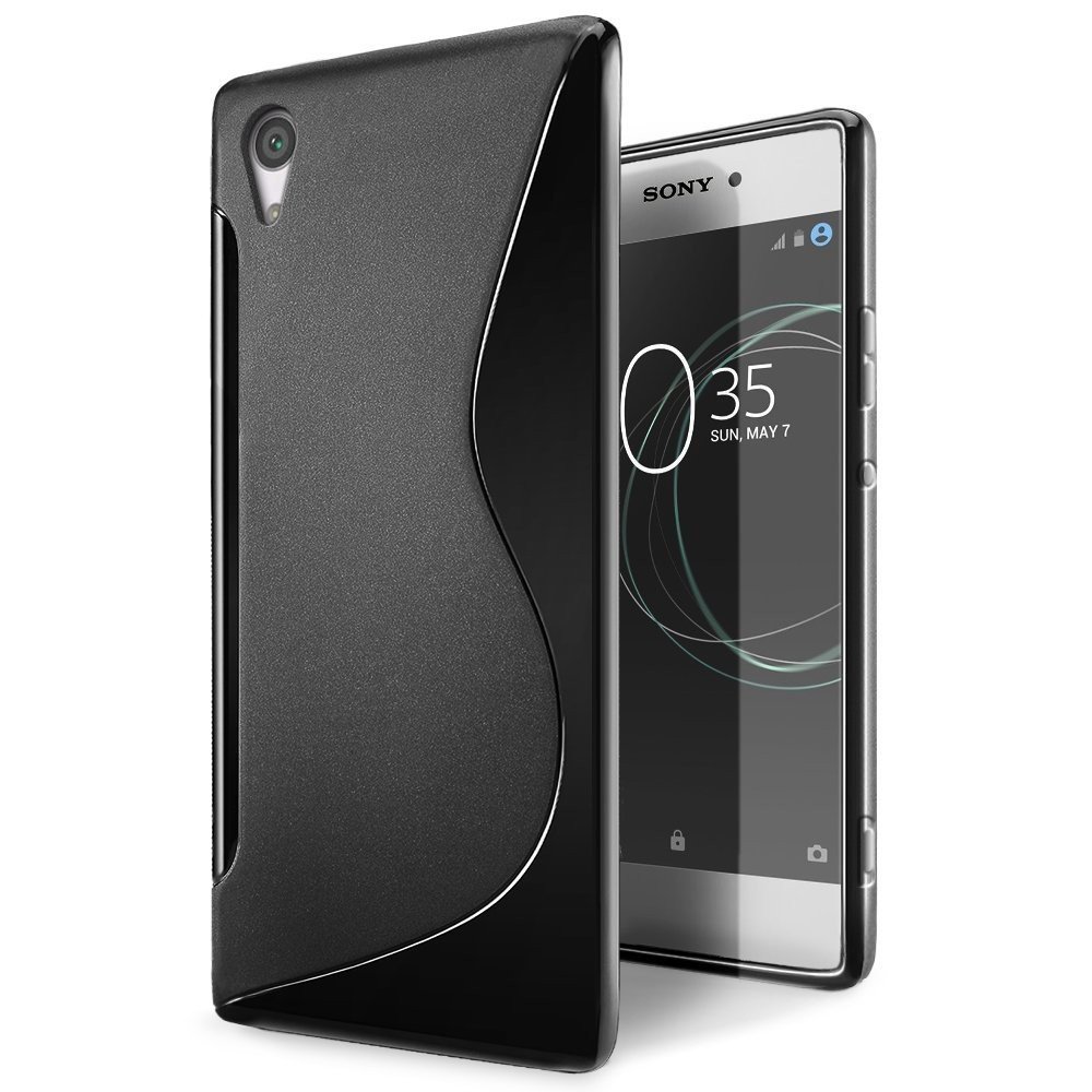 Hoesje Sony Xperia XA1 TPU case zwart