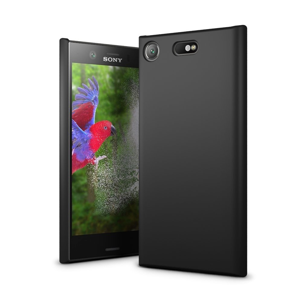Hoesje Sony Xperia XZ Compact hard case zwart
