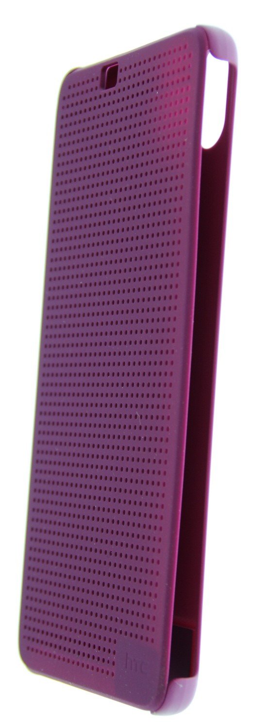 Voorkant -HTC Desire 826 Dot view flip case HC M170 paars