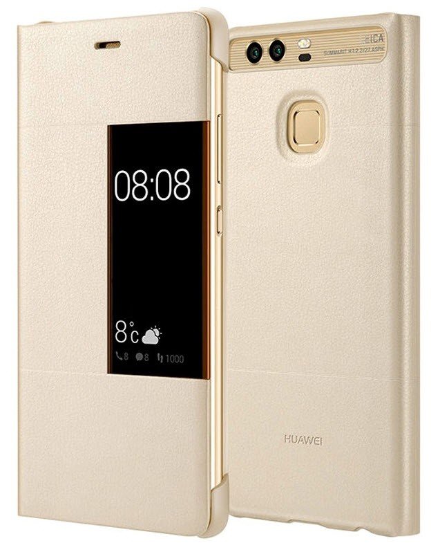Huawei P9 Plus View case origineel goud