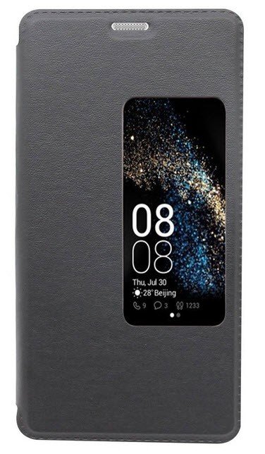 Huawei P9 Plus View cover zwart