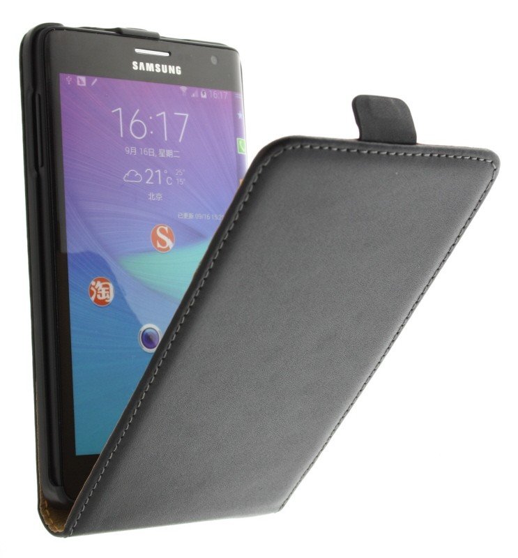 M-Supply Flip case dual color Samsung Galaxy Note Edge zwart