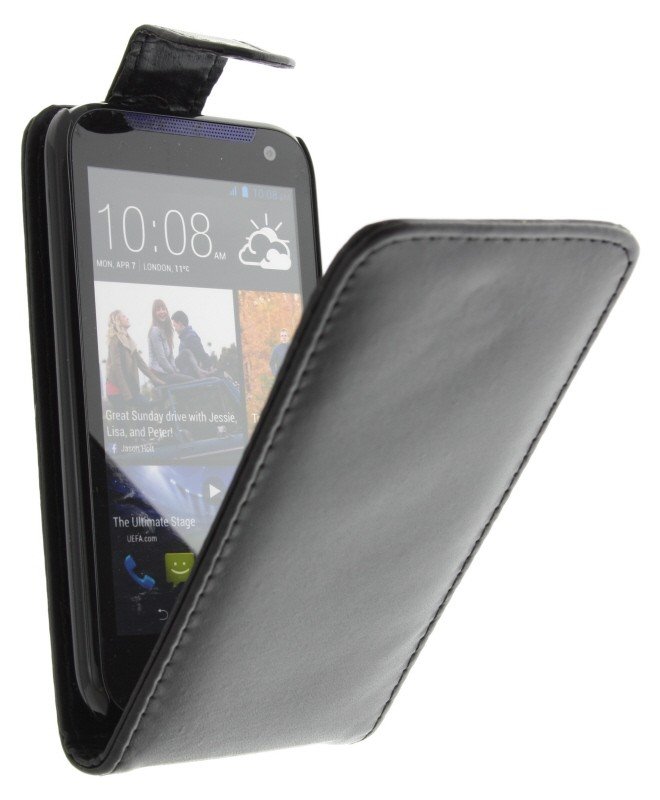 M-Supply Flip case HTC 310 zwart | MobileSupplies.nl
