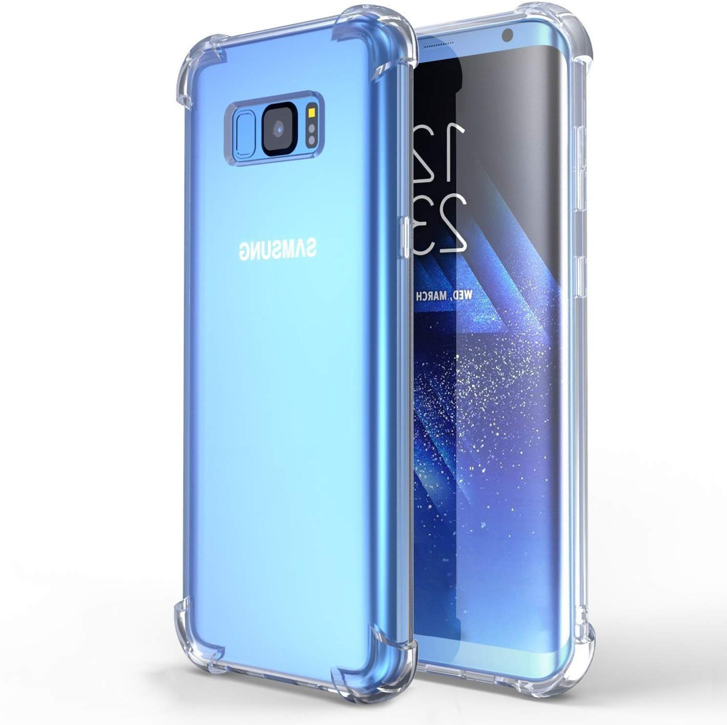 commentator etiket zonne Samsung Galaxy S8 hoesje met stevige hoeken | MobileSupplies.nl