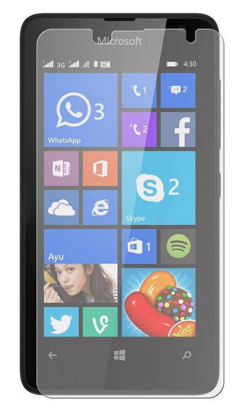 Screenprotector Microsoft Lumia 430 ultra clear