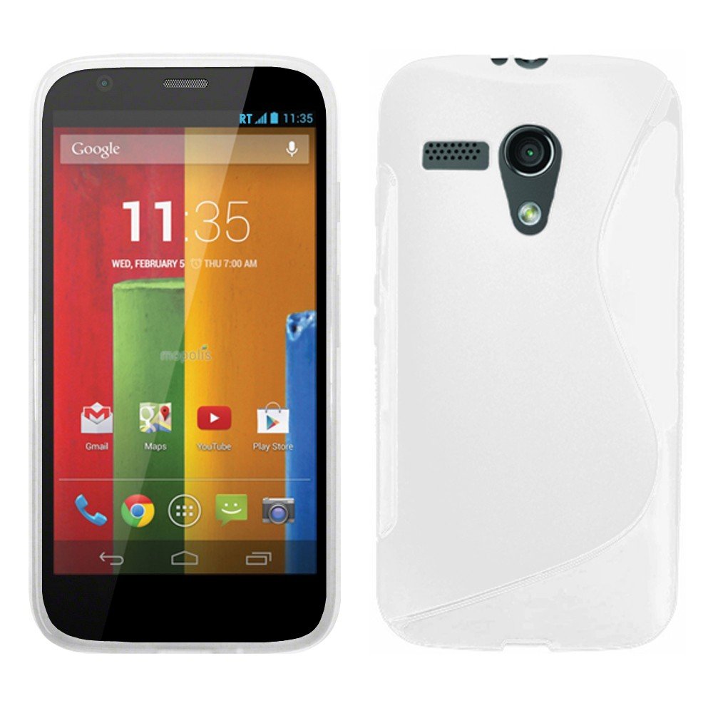 Silicon TPU case Motorola Moto G transparant