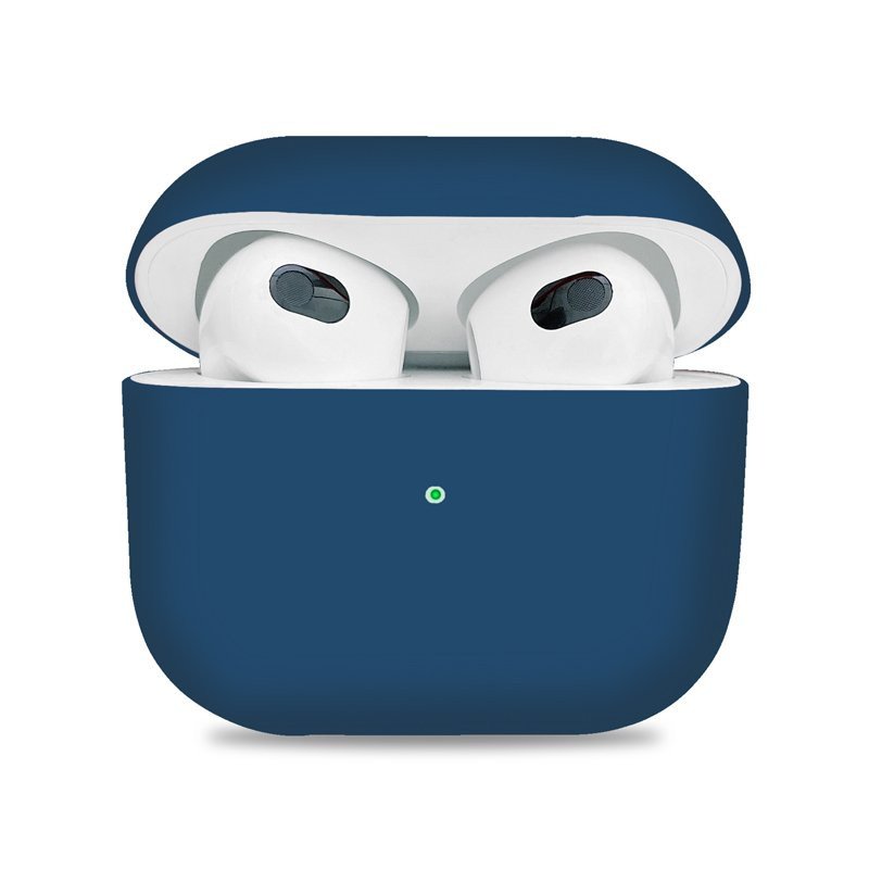 Siliconen hoesje voor Apple Airpods 3 blauw