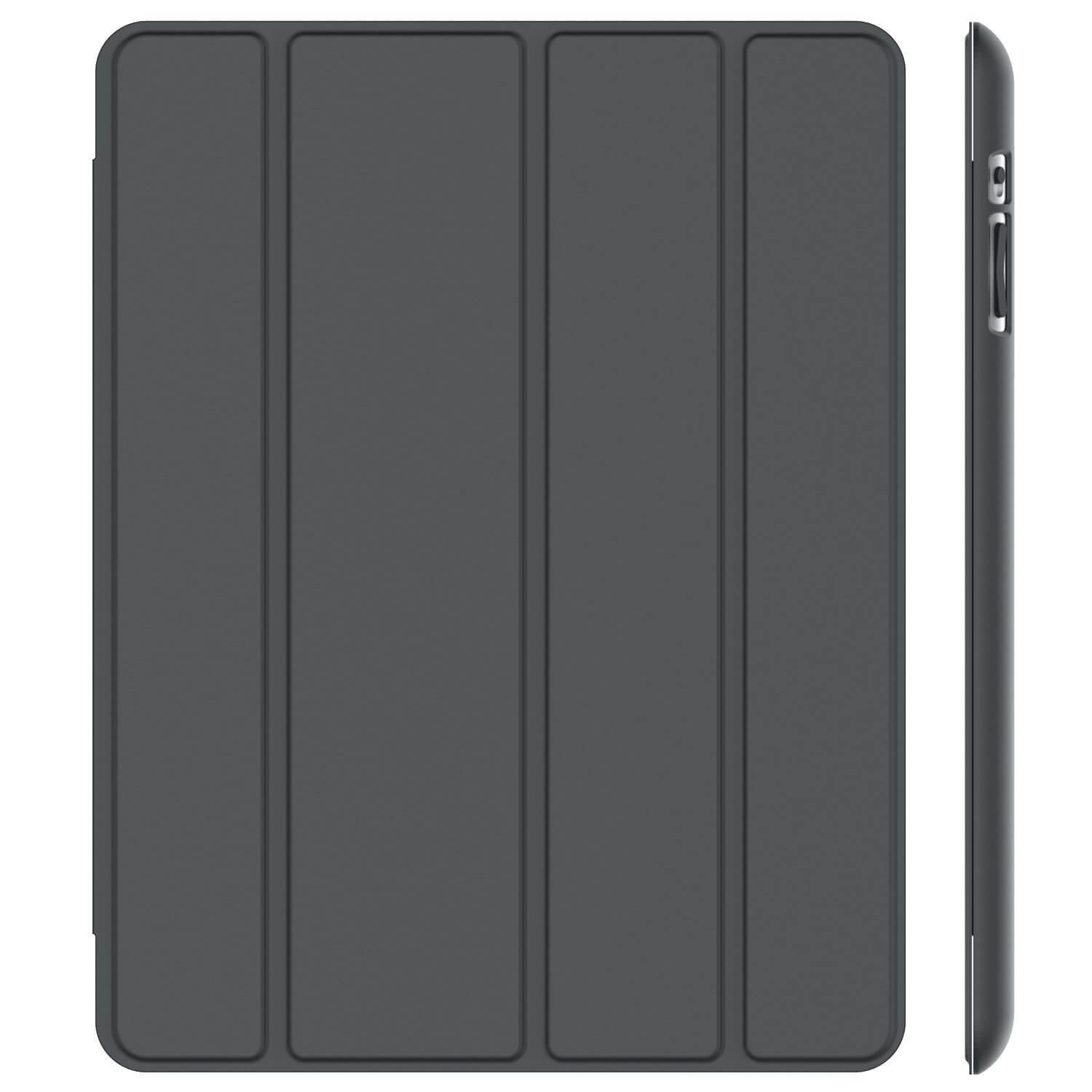 Smart cover met hard case iPad 2/3/4 zwart
