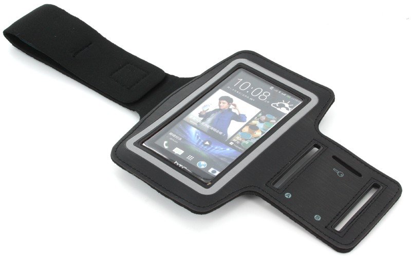 Sport armband HTC Desire 601 zwart