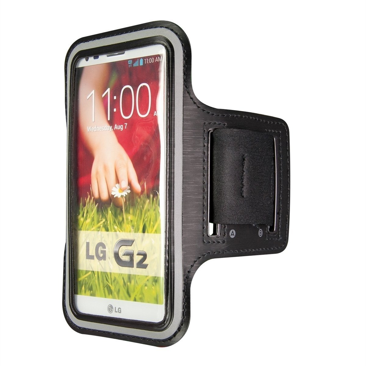 Sport armband LG G2 zwart