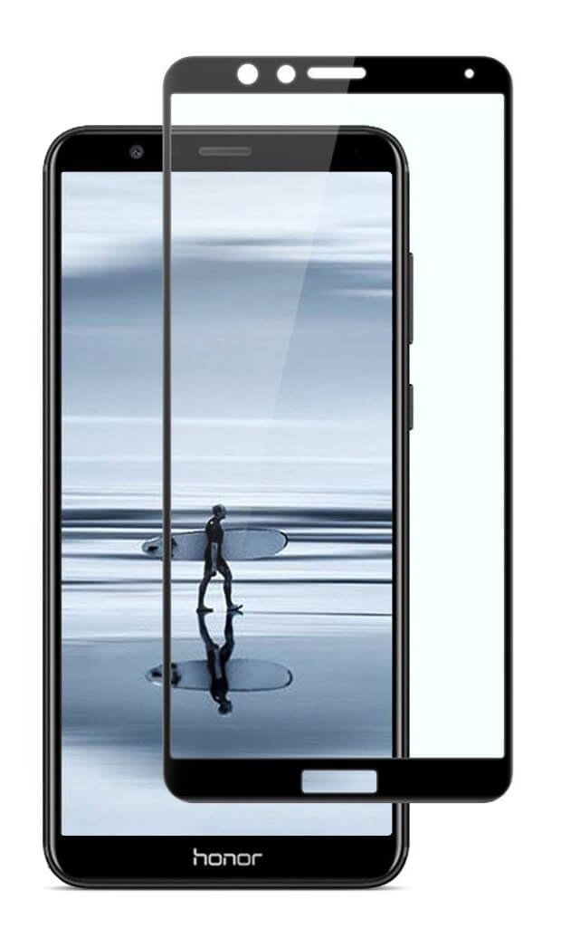 Tempered Glass (volledig scherm) Huawei Honor 7X zwart
