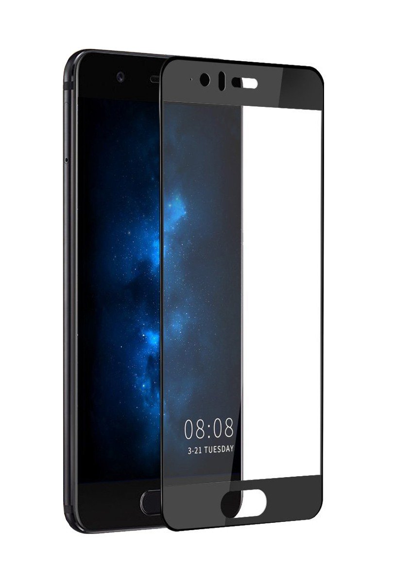 Tempered Glass (volledig scherm) Huawei P10 Plus zwart