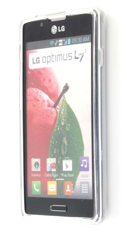 Silicon TPU case LG Optimus L7 II P710 transparant