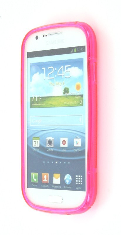 Silicon TPU case Samsung Galaxy Express i8730 roze