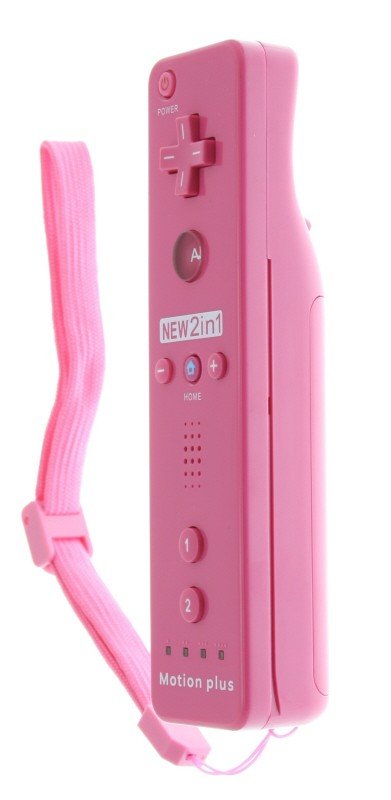 Wii en Wii U compatibel remote Plus controller roze