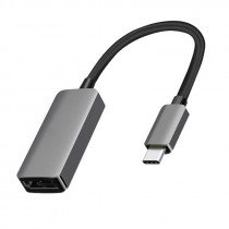 4K USB-C (male) naar Display Port (female) Adapter kabel (15cm)