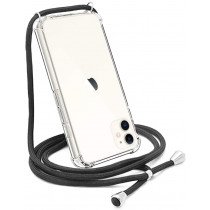 Apple iPhone 12 Mini crossbody hoesje met draag koord