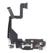 Apple iPhone 14 Pro oplaad poort flex kabel zwart
