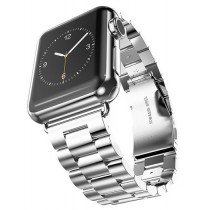 44/42mm horloge bandje RVS voor Apple Watch - zilver