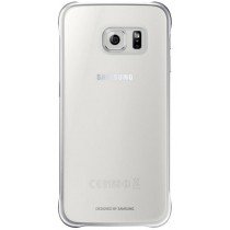 Clear cover Samsung Galaxy S6 EF-QG920BSE zilver