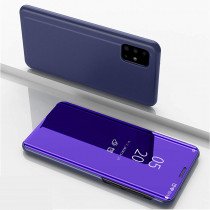 Clear View cover Samsung Galaxy M51 paars
