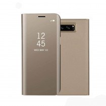Clear View cover Samsung Galaxy Note 8 goud