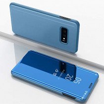 Clear View case Samsung Galaxy S10 blauw
