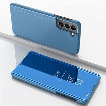 Clear View cover Samsung Galaxy S24 blauw