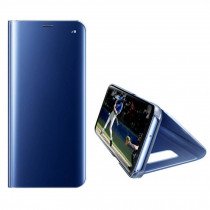 Clear View cover Samsung Galaxy S6 Edge Plus blauw
