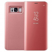 Clear View cover Samsung Galaxy S8 rose goud
