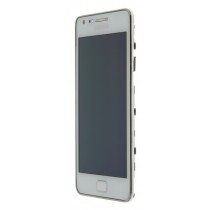 Voorkant - Display module Samsung Galaxy S2 Plus GT-i9105 wit - GH97-14301B