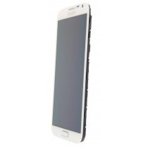 Voorkant - Display module Samsung Galaxy Note 2 LTE GT-N7105 wit - GH97-14114A