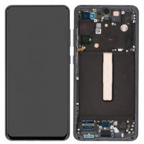 Display module Samsung Galaxy S21 FE zwart (Service Pack)