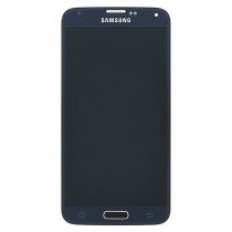 Voorkant - Display module Samsung Galaxy S5 SM-G900F zwart - GH97-15959B
